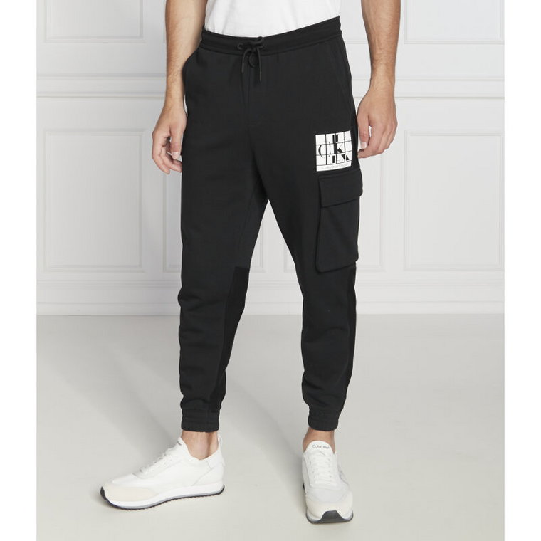 CALVIN KLEIN JEANS Spodnie dresowe | Regular Fit