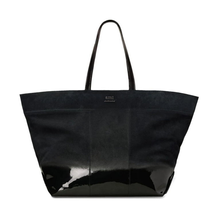 East West Maxi Shopping Bag Ami Paris