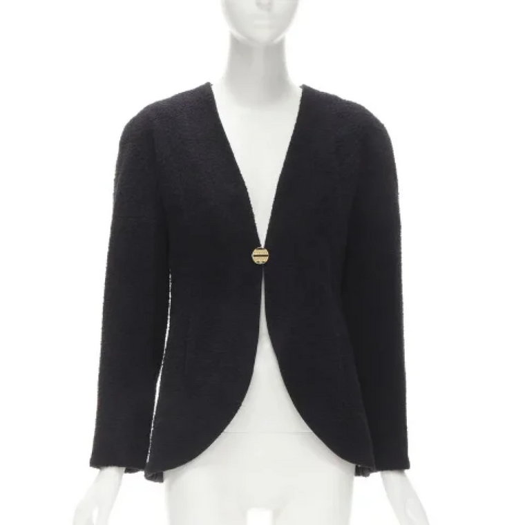 Pre-owned Wool outerwear Chanel Vintage