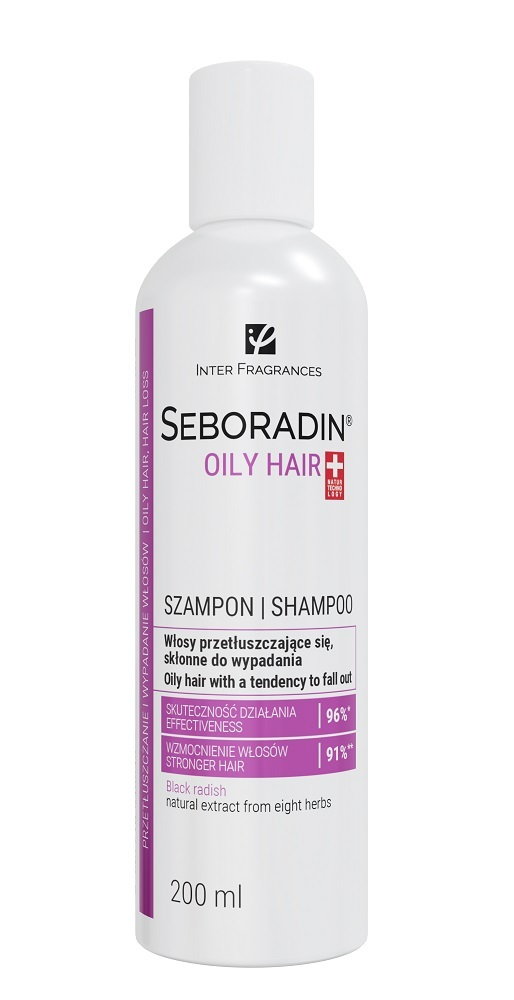 Seboradin Niger - szampon do włosów przetłuszczających 200ml