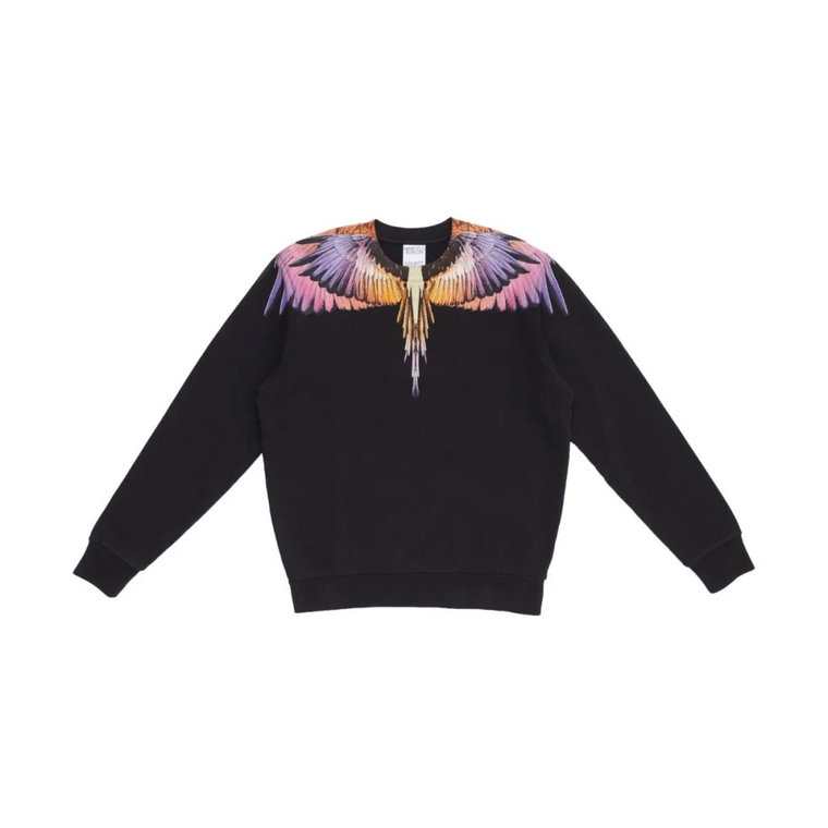 Czarny Icon Wings Crewneck Marcelo Burlon