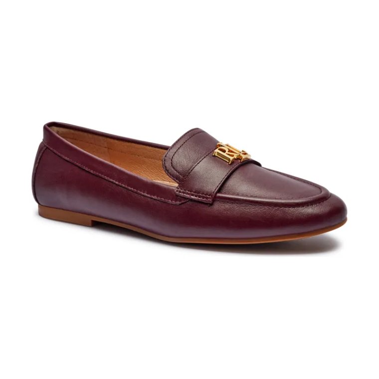 LAUREN RALPH LAUREN Skórzane loafersy AVERI III