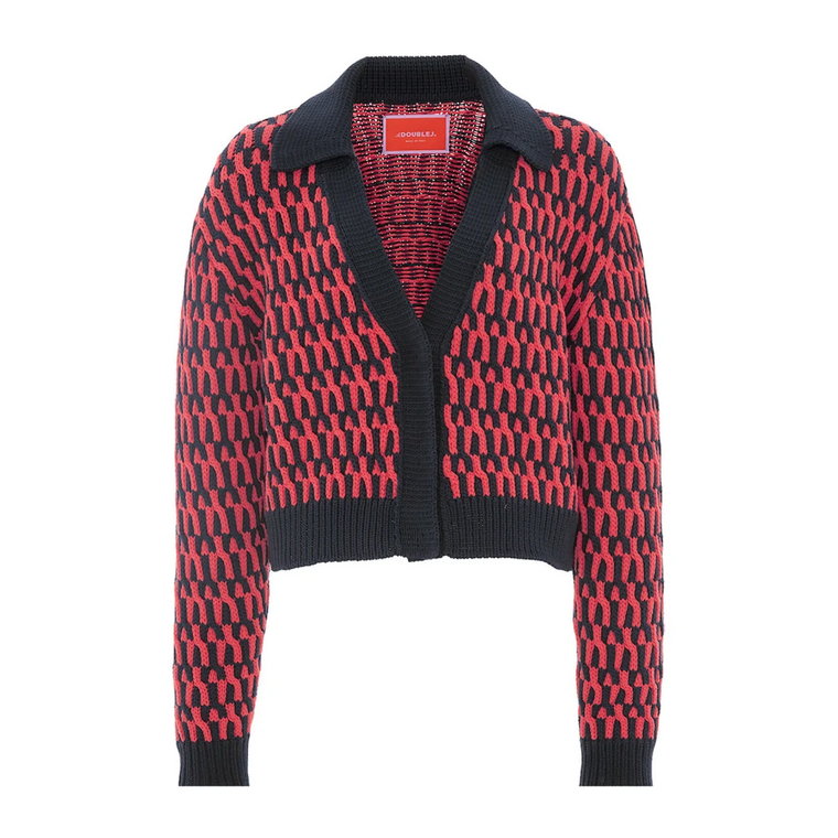 Bicolor Retro Cardigan La DoubleJ