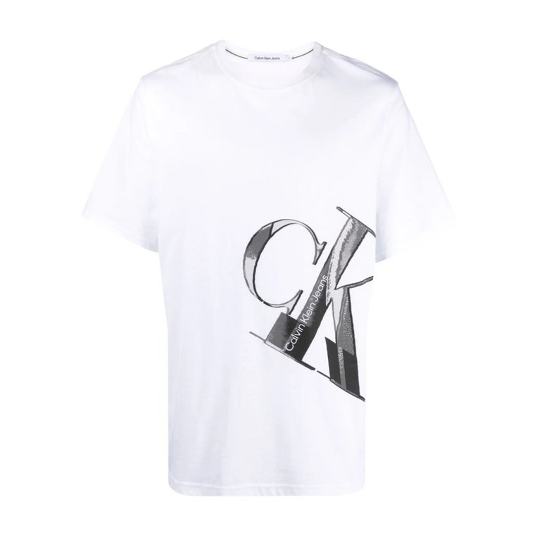 Białe koszulki i pola od Calvin Klein Calvin Klein Jeans