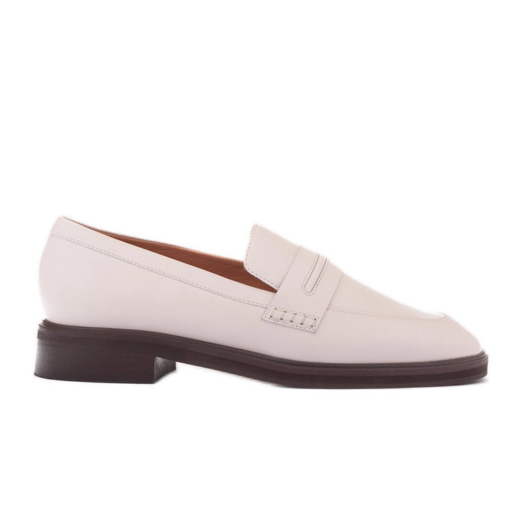 Marco Shoes Loafersy Charlize białe