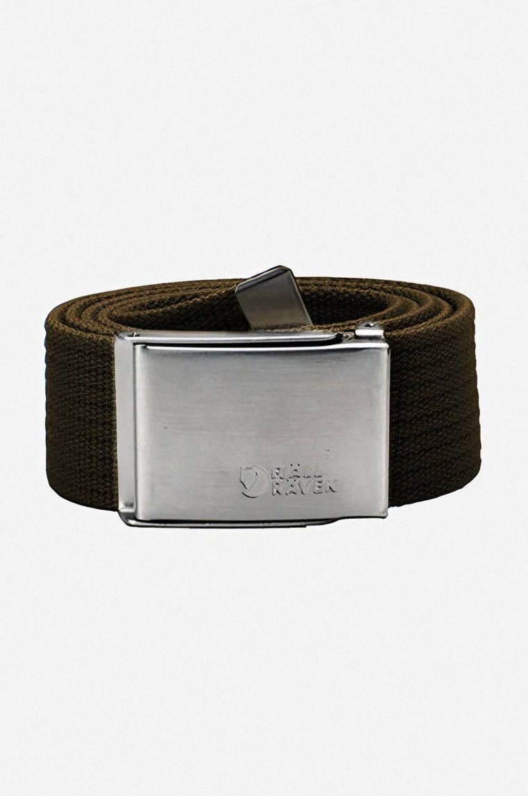 Fjallraven pasek Canvas Belt kolor zielony F77029.633-633