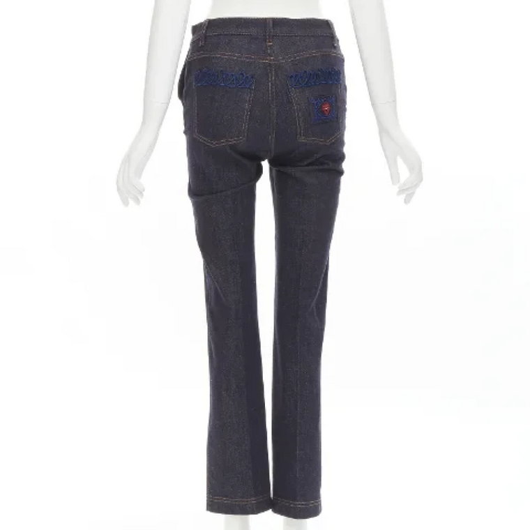 Pre-owned Cotton jeans Fendi Vintage