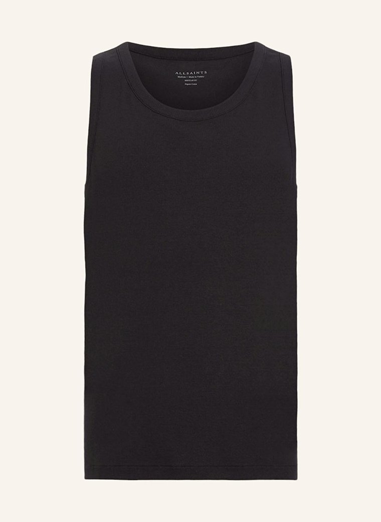 Allsaints Tank Top Edwards Vest schwarz