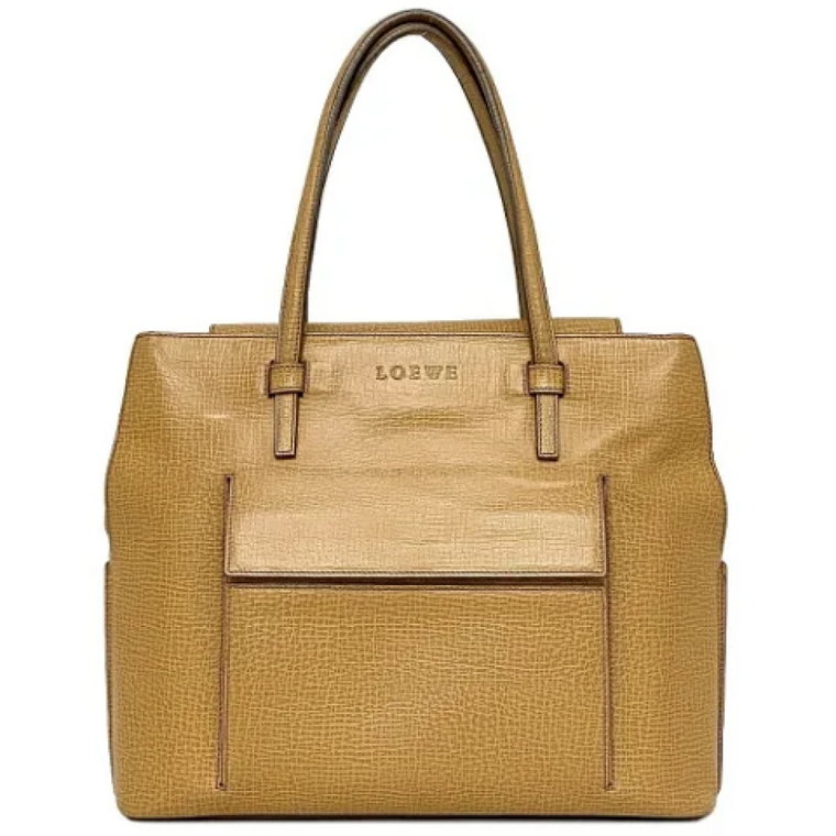 Pre-owned Leather handbags Loewe Pre-owned