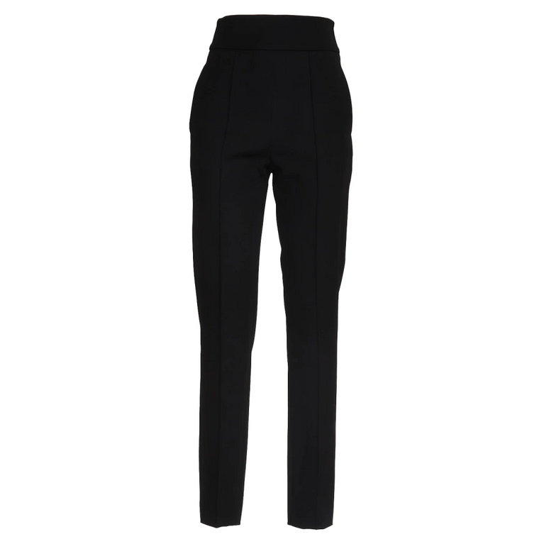 Czarne Spodnie dla Kobiet Aw23 Seafarer