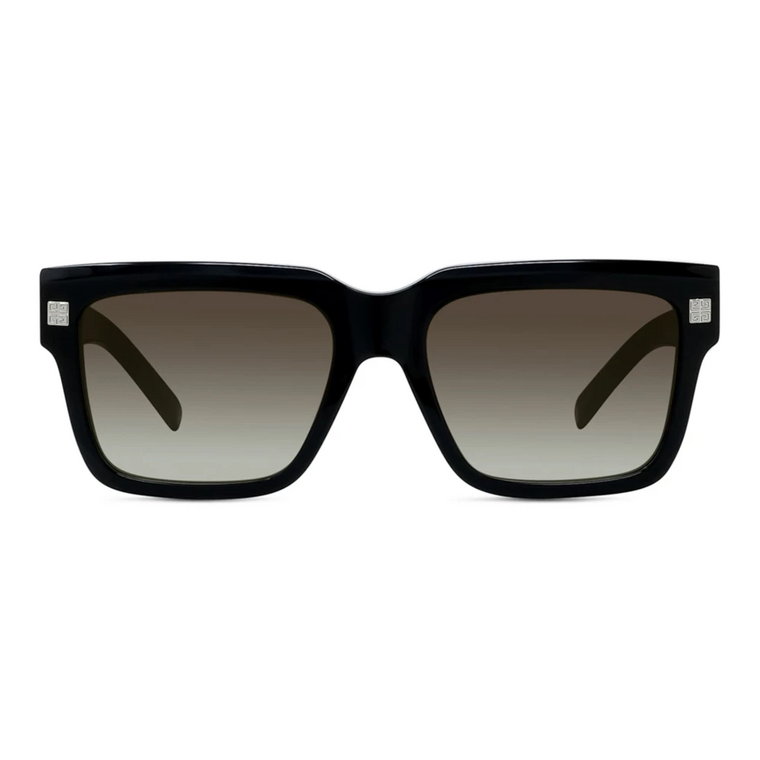 Błyszczące Czarne Okulary Przeciwsłoneczne Givenchy