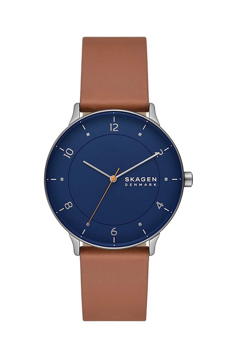 Skagen zegarek męski kolor brązowy SKW6885