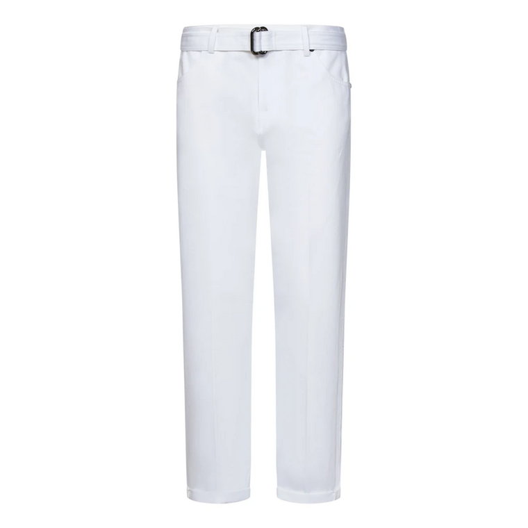 Białe Spodnie Męskie Tom Ford