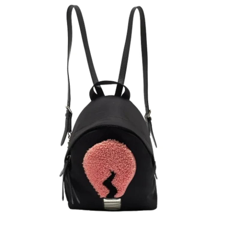 Pre-owned Nylon backpacks Fendi Vintage