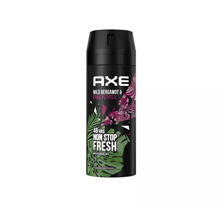 AXE WILD FRESH BERGAMOT & PINK PEPPER DEZODORANT W AEROZOLU DLA MĘŻCZYZN 150ML