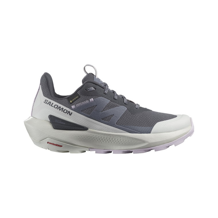 Damskie buty turystyczne Salomon Elixir Active GTX india ink/glacier gray/orchid petal - 4,5