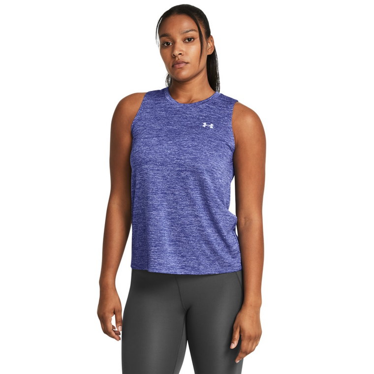 Damski top treningowy Under Armour Tech Tank Twist - fioletowy