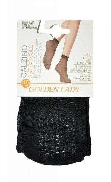 Golden Lady 16G Antiscivolo ABS 15 den A'2 2-pack skarpetki