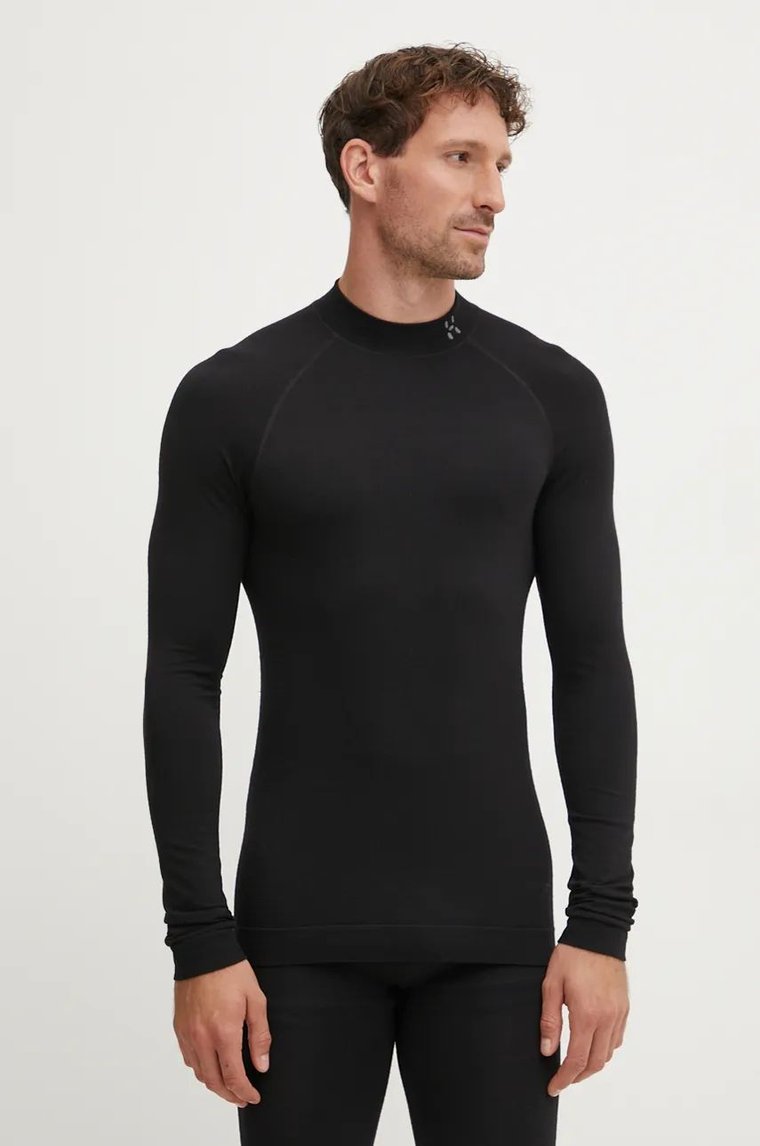 Haglöfs longsleeve funkcyjny Latnja Wool kolor czarny 607476