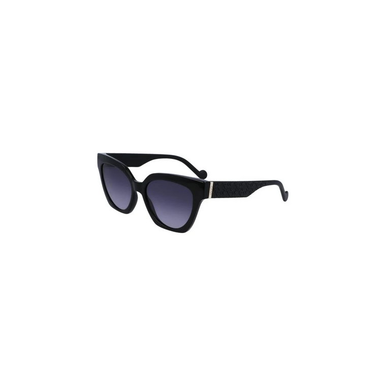 Eko-Czarne Okulary Przeciwsłoneczne z Ochroną UV Liu Jo