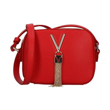 Valentino by Mario Valentino, Bag Vbs1R409G Shoulder Strap Czerwony, female,