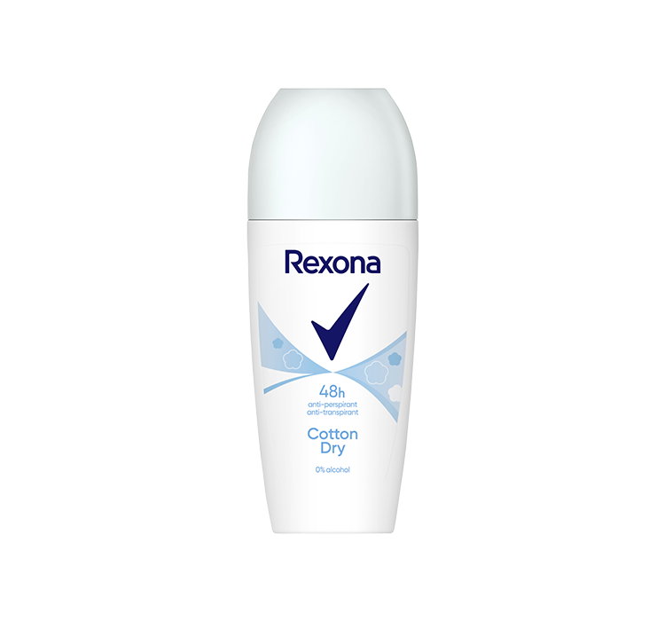 REXONA COTTON DRY ANTYPERSPIRANT W KULCE DLA KOBIET 50ML