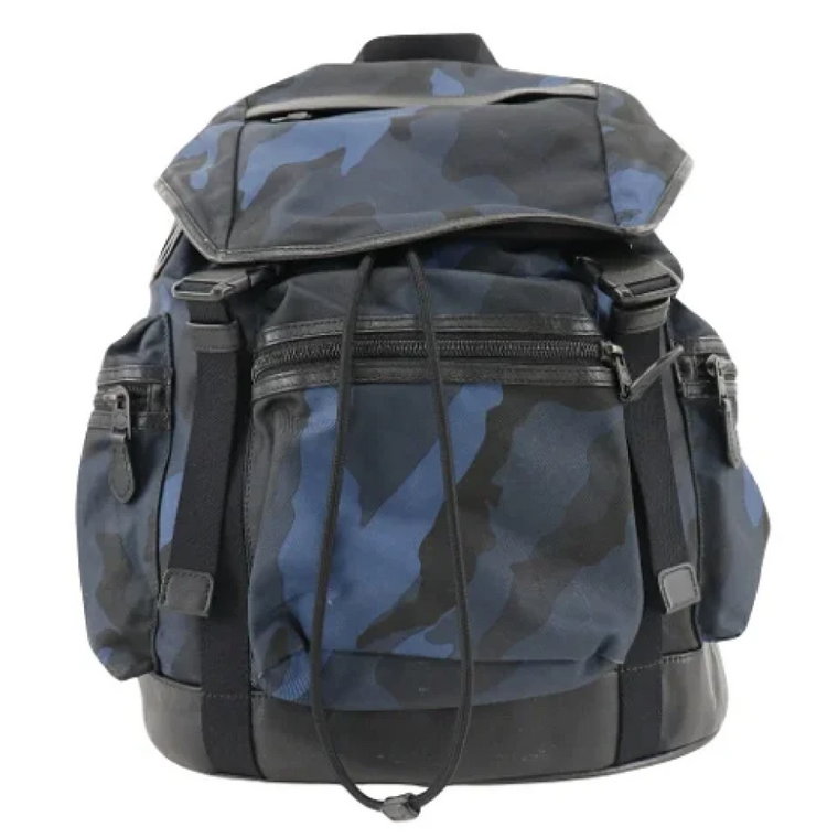 Pre-owned Polyester backpacks Coach Pre-owned