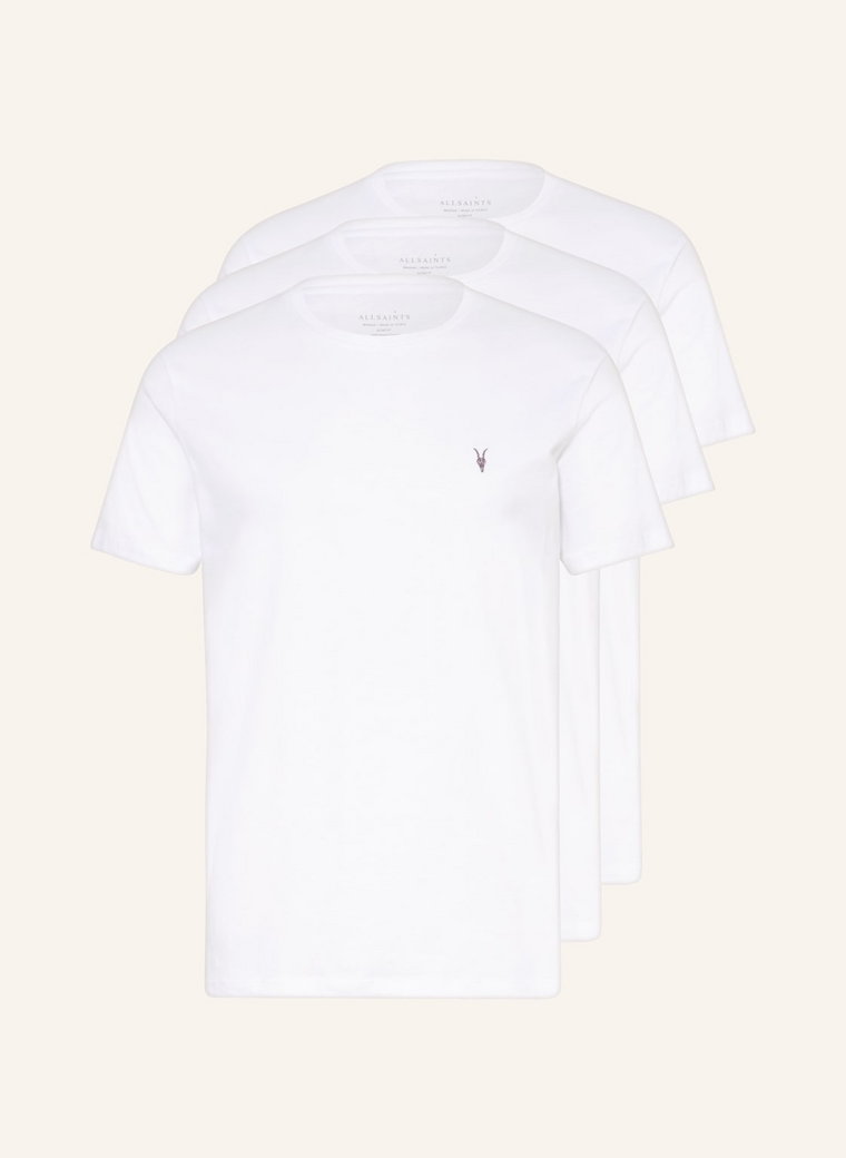 Allsaints T-Shirt Tonic 3 Szt. weiss