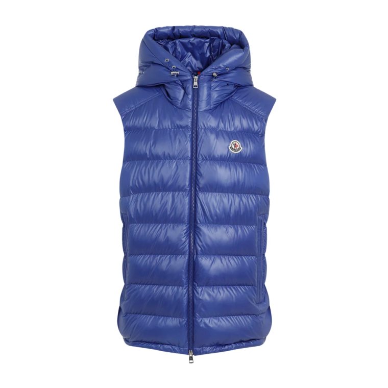 Granatowy Kamizelka Barant Moncler