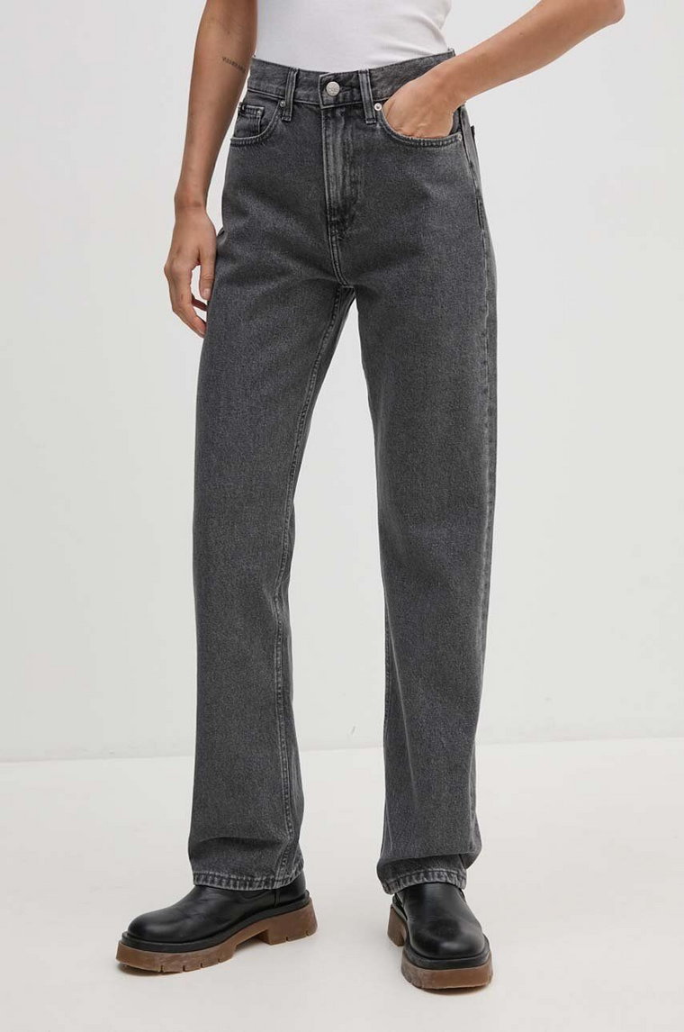 Calvin Klein Jeans jeansy damskie high waist J20J223657