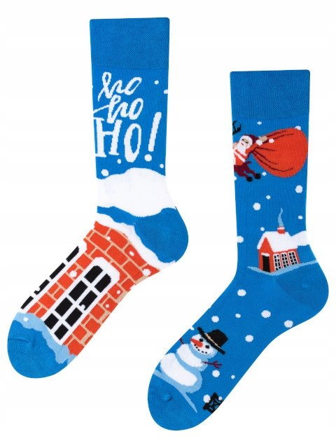 Skarpety kolorowe Todo Socks Snowman Santa 43-46