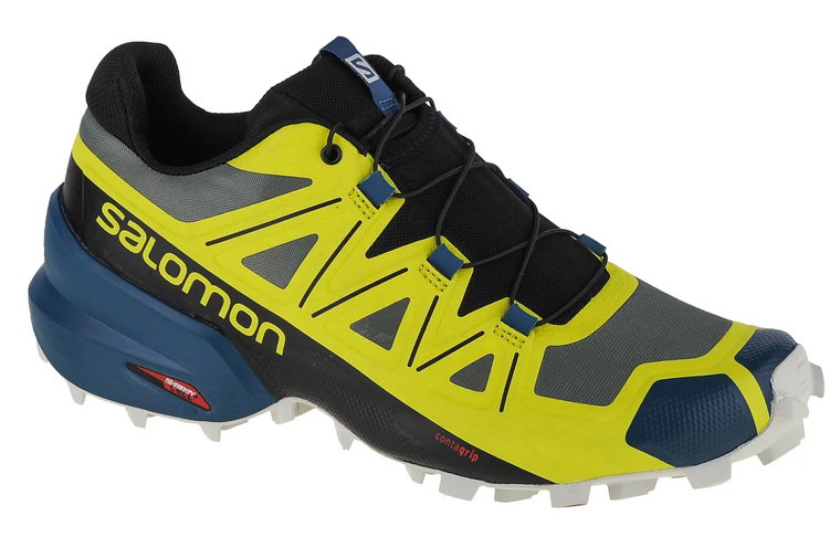 Salomon Speedcross 5 416096, Męskie, Żółte, buty do biegania, tkanina, rozmiar: 46 2/3