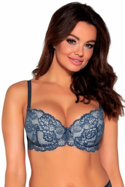 Ava Navy Blue 2002 biustonosz push-up