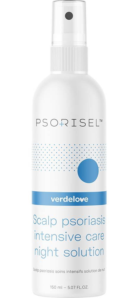 Verdelove Psorisel Night Solution Płyn na łuszczycę skóry głowy