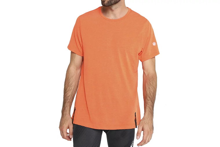 Asics Gel-Cool SS Tee  2031A510-800, Męskie, Pomarańczowe, t-shirty, poliester, rozmiar: M