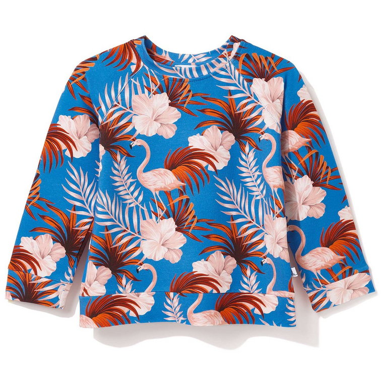Bluza bawełniana we Flamingi 92/98