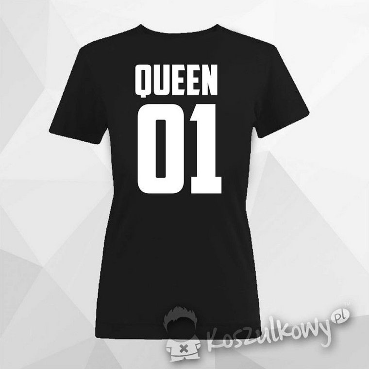 QUEEN 01 - damska koszulka z nadrukiem