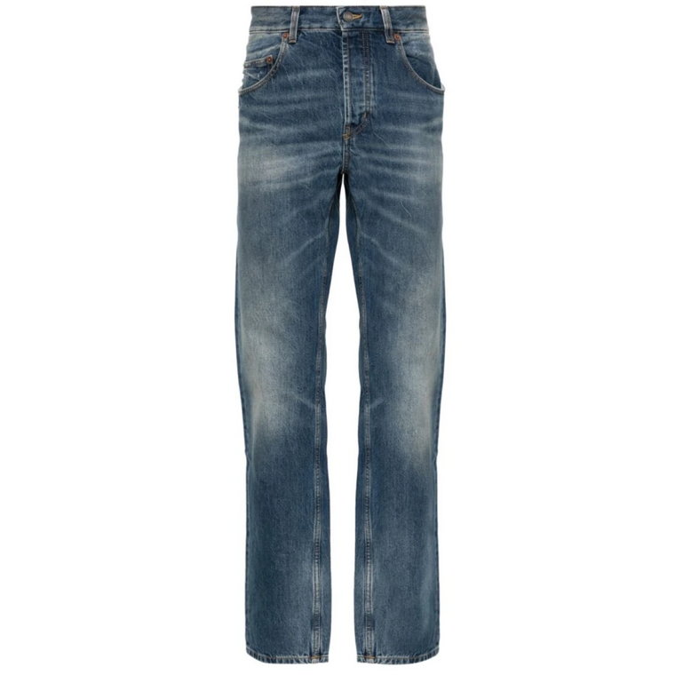 Ciemne Baggy Slim-fit Jeans Saint Laurent