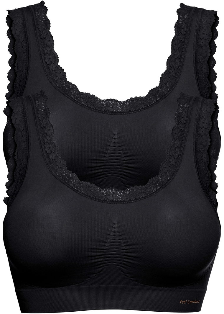 Biustonosz bezszwowy bustier Feel comfort (2 szt.)