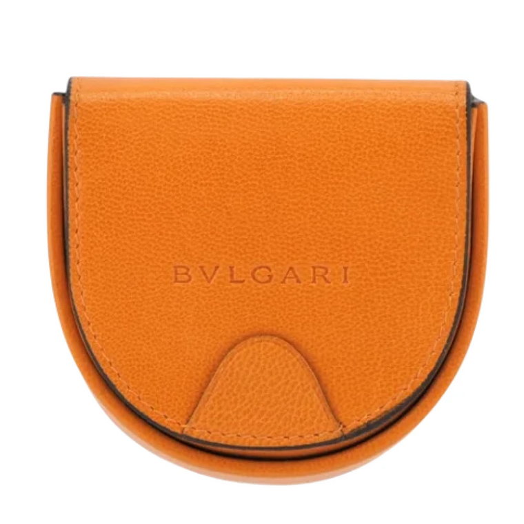 Pre-owned Leather wallets Bvlgari Vintage
