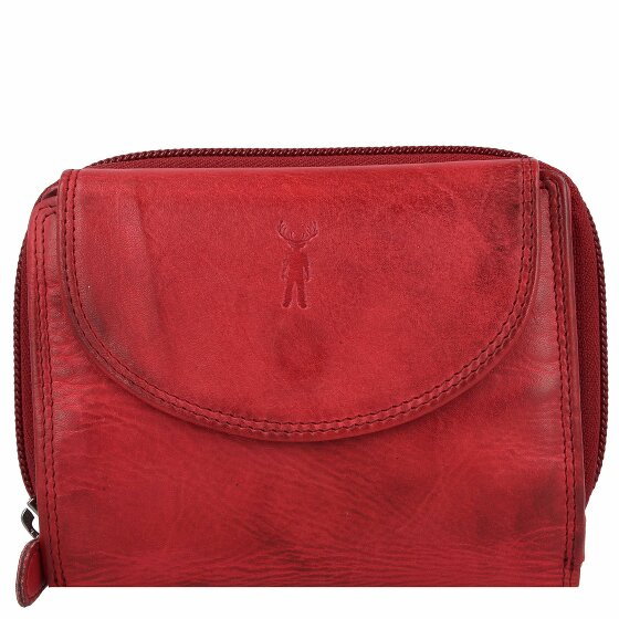 Jack Kinsky Nelson Wallet RFID Leather 12,5 cm rot