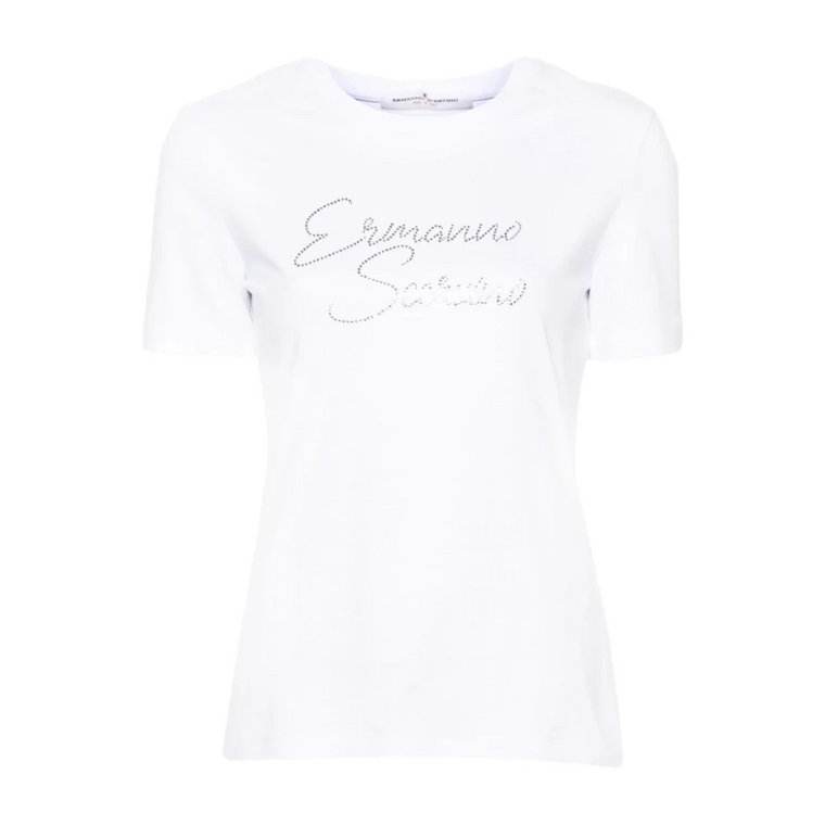 Białe T-shirty i Pola dla Kobiet Ermanno Scervino
