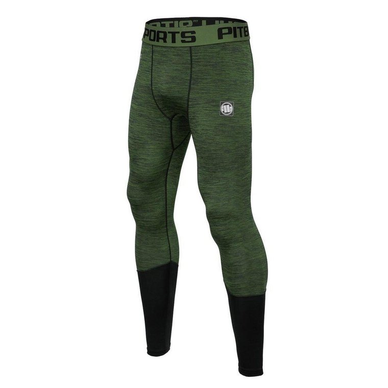 Legginsy dla dorosłych sportowe techniczne Performance Pro plus Small Logo