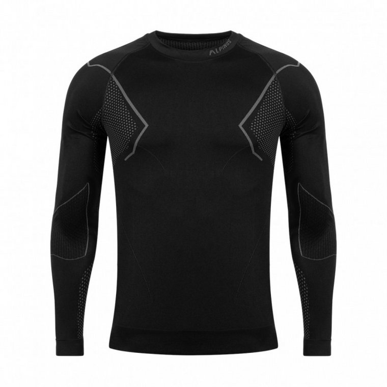 Męski longleese termoaktywny Alpinus Active Base Layer - czarny