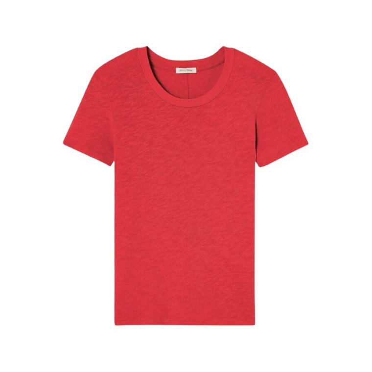 Czerwona koszulka Son28ge American Vintage
