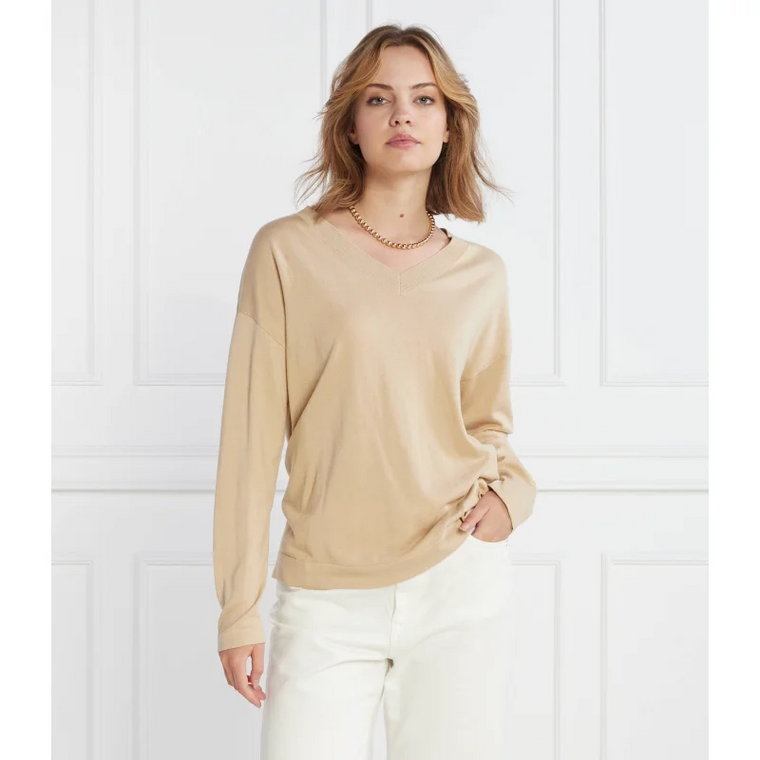 Weekend MaxMara Jedwabny sweter MARTINA | Regular Fit