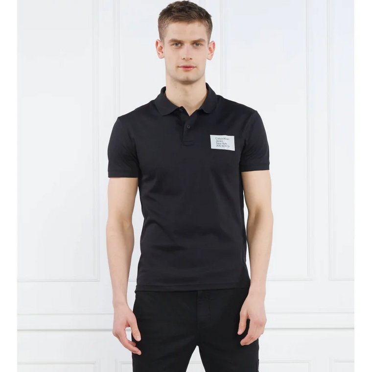 CALVIN KLEIN JEANS Polo COLORED ADDRESS BOX | Regular Fit