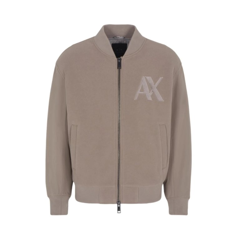 Kurtka Bomberowa Beige Aw24 Armani Exchange