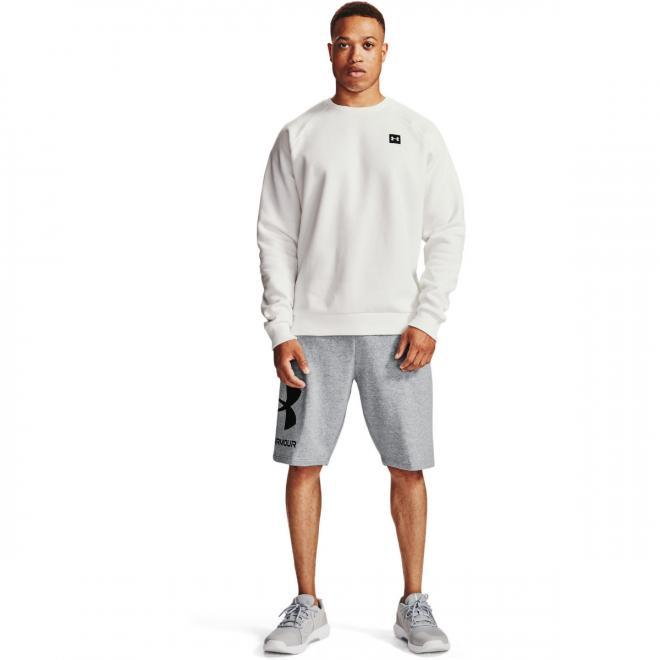 Męskie szorty dresowe UNDER ARMOUR Rival Fleece Short - szare