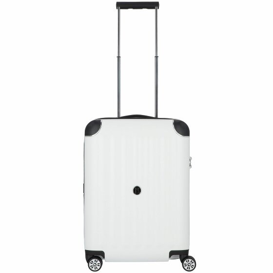 Bogner Piz Deluxe 4 kółka Walizka kabinowy 55 cm white